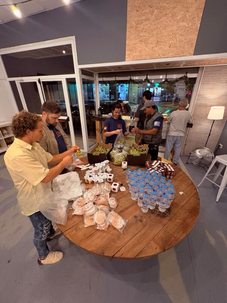 Comida para personas sin hogar