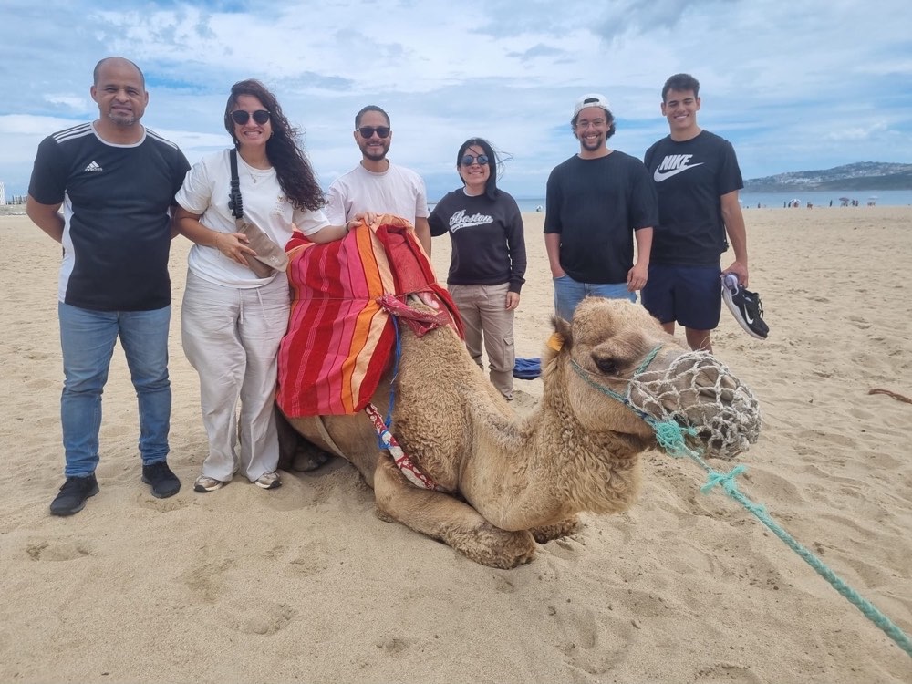 Un equipo de la EDE durante la misión